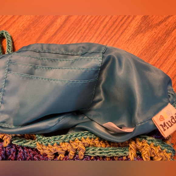 Mudd Crochet Crossbody Bag - Multicolored - like new - Picture 5 of 5